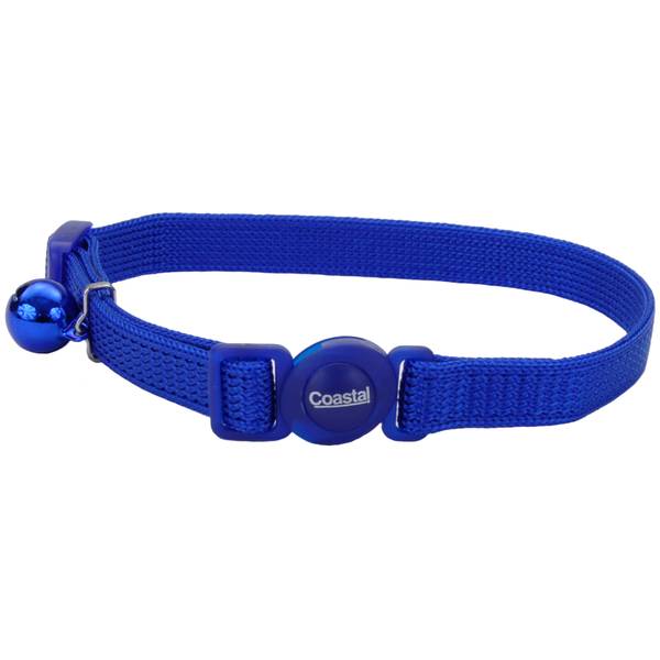 Coastal Pet 3/8" x 812" Cat Collar, Blue 07001 BLU12 Blain's Farm
