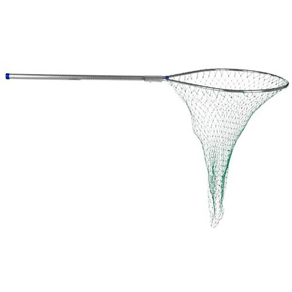 thumbnail image 2 of Boat Fishing Net Heavy Duty Extra Large - Telescoping Aluminum Handle (67-100in) For Saltwater & Big Fish Rubber Fishing Net 2 of 13