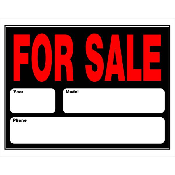 Photo of 15" x 19" Auto Sale Sign