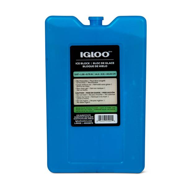Igloo MaxCold 88 Cube Natural Ice Sheet, Blue