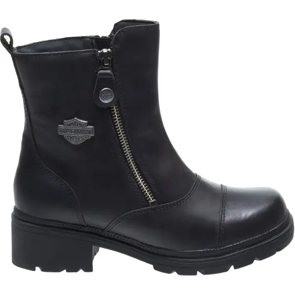 womens black harley boots