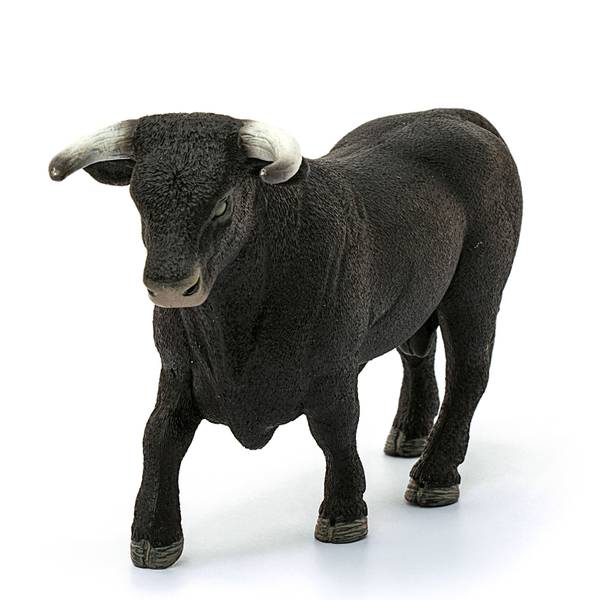 Figurine Schleich 13875 - Taureau Noir Détail Réaliste