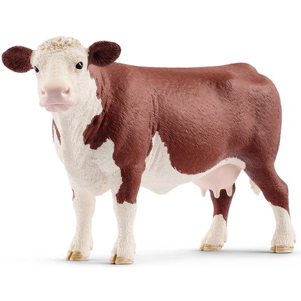 schleich black angus cow