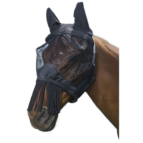 Photo of Deluxe Comfort Mesh Fly Mask with String Nose