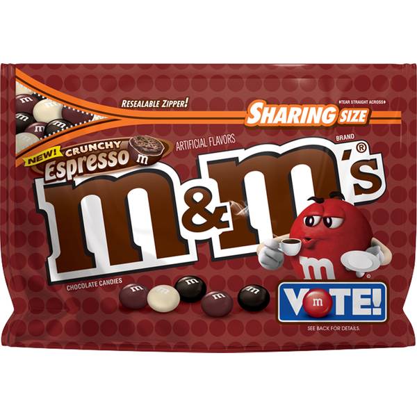 UPC 040000527442 product image for M&M's 8 oz Crunchy Espresso Chocolate Candies | upcitemdb.com