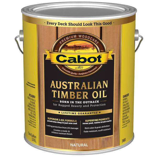 1 Gallon Natural Australian Timber Oil