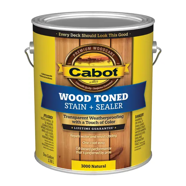 Cabot 1 Gallon Natural Wood Toned Deck and Siding Stain and