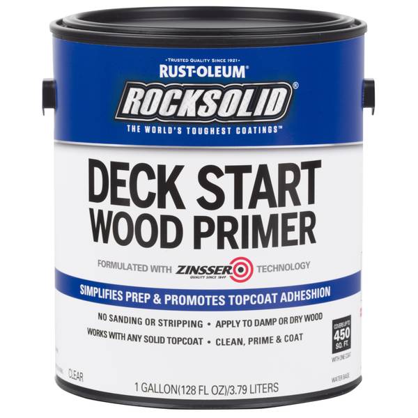 Rust-Oleum 1 Gallon Rocksolid Deck Start Wood Primer