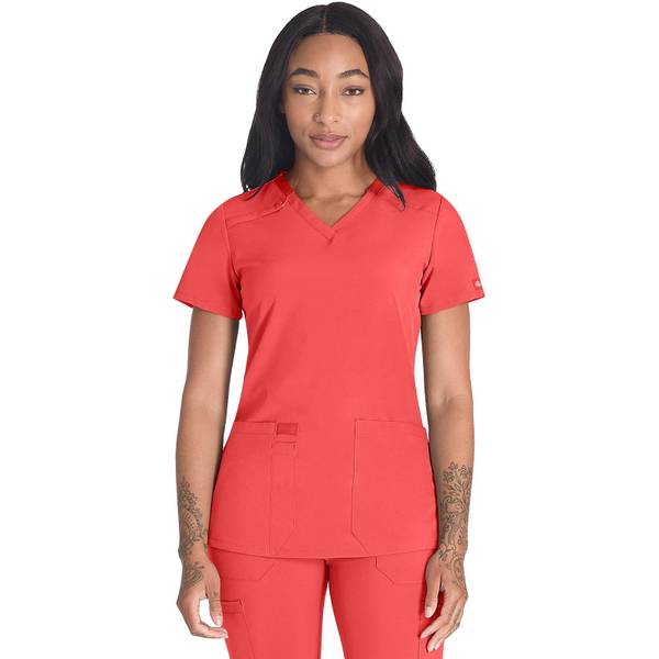 Photo of Women's Short Sleeve V-Neck Scrub Top