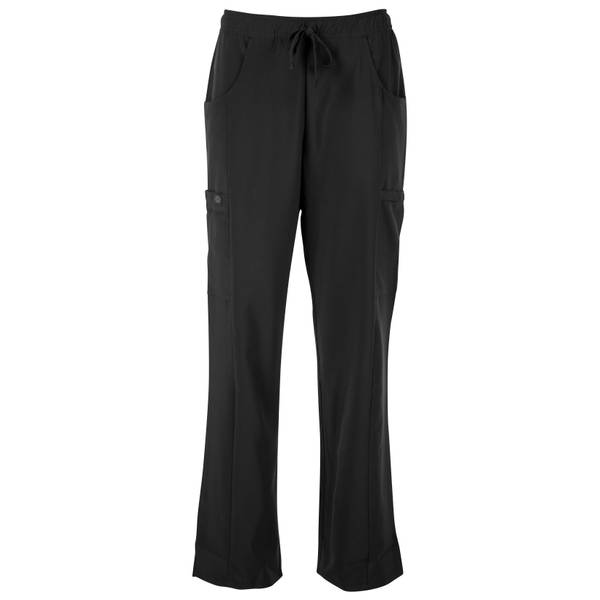 Photo of Women's Mid Rise Straight Leg Drawstring Scrub Pants