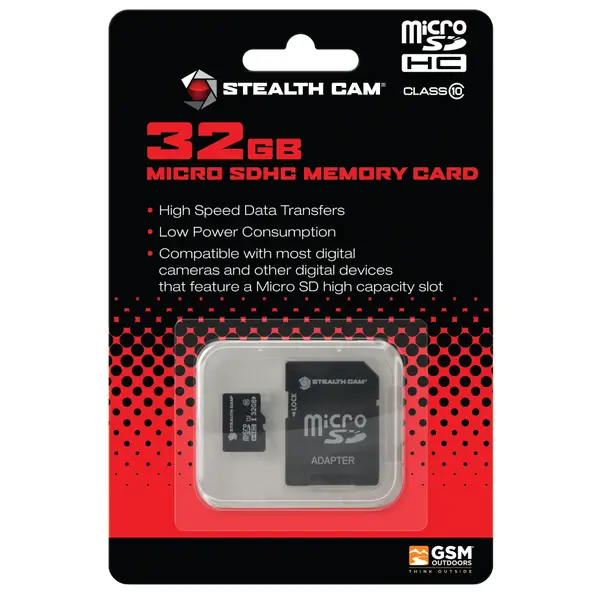 Shrink Maestro Tactile sense Stealth Cam 32 GB Micro SDHC Class 10 Memory Card - STC-32MICSD | Blain's  Farm & Fleet