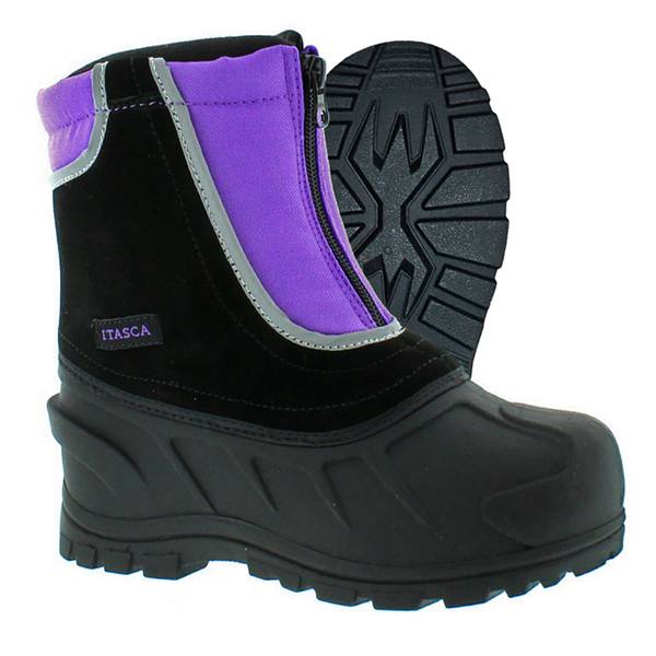 Itasca Girls' Purple Snow Buster Boots 