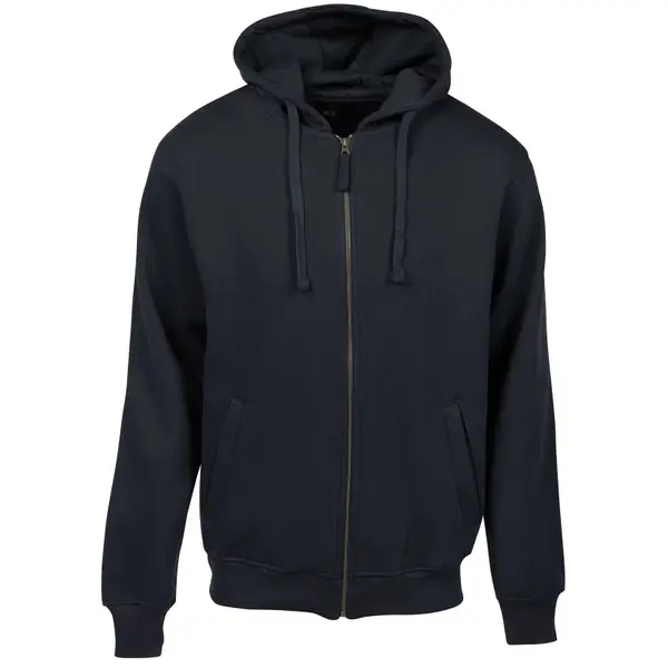 : Grass American Football Field Men's Zippered Hoodies