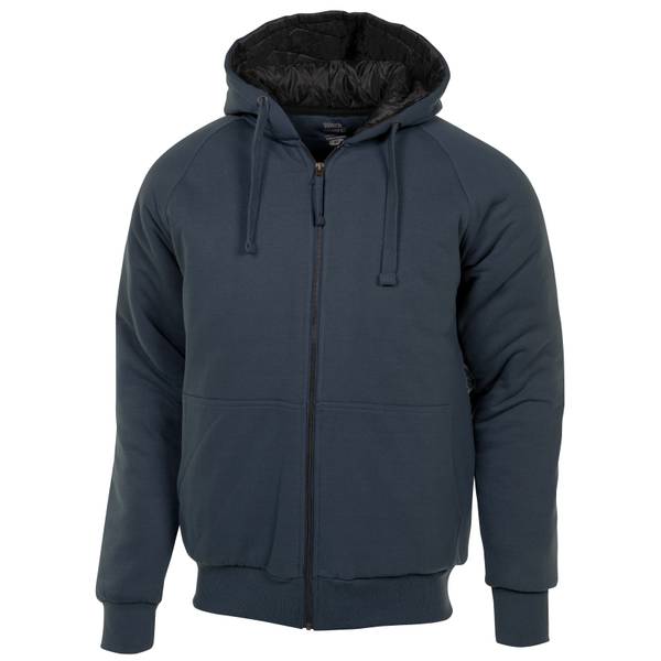 Quilted hooded 2024 sweatshirt mens