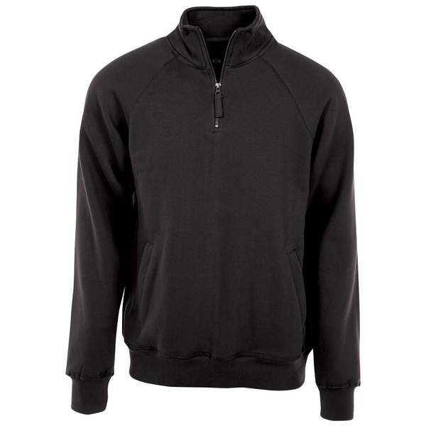 Image Sport Rugby Mens Charcoal 1/4 Zip Jacket