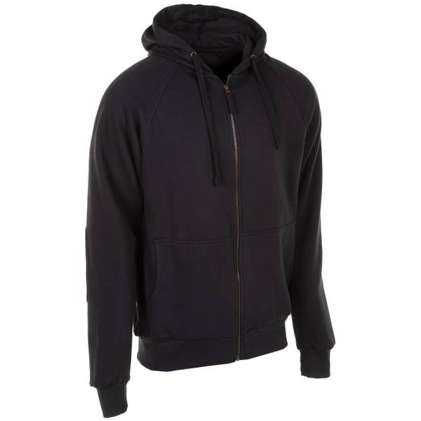 thermal lined full zip hoodie