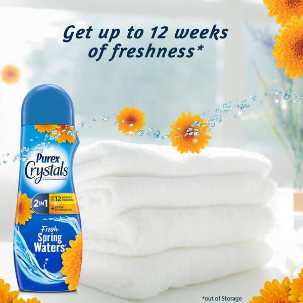 Purex Crystals In-Wash Fragrance and Scent Booster, Fresh Spring