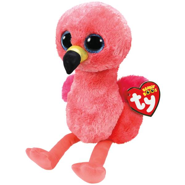 ty plush flamingo