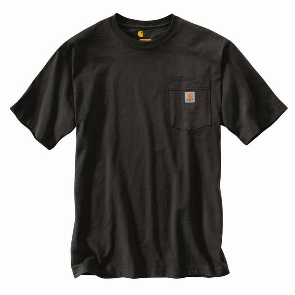 Carhartt Men's K87 Loose Fit Heavyweight Short-Sleeve Pocket T