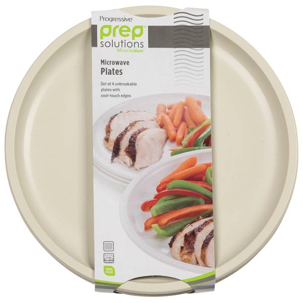 Prep Solutions by Progressive Microwavable Plates 1 Piece 