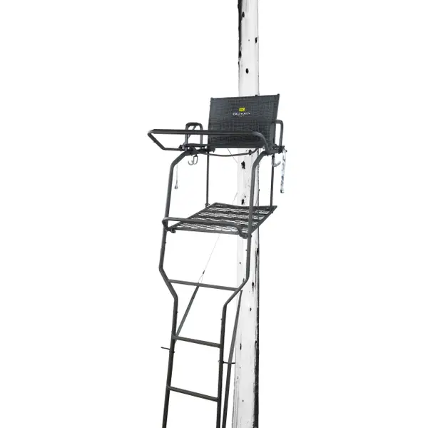 Rivers Edge Lockdown 21 ft. Wide 1-Man Ladder Stand