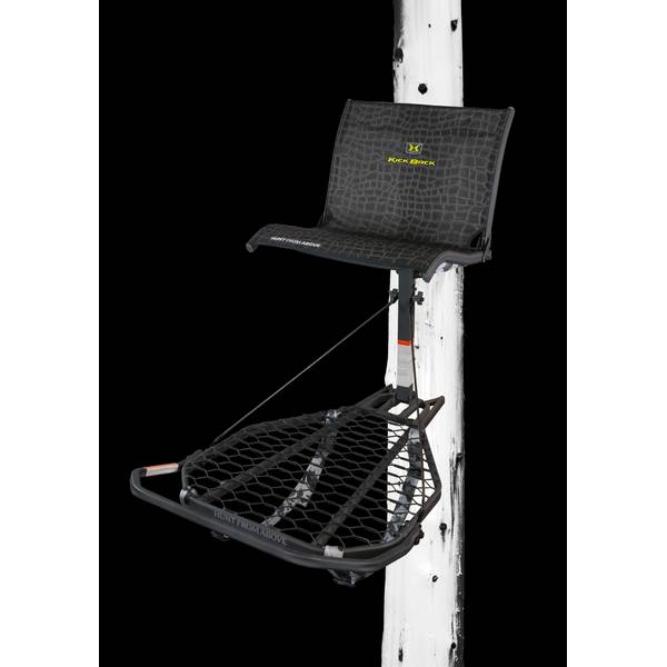 Hang On Tree Stand Heavy Duty Powder Coated Flip Up Seat New 