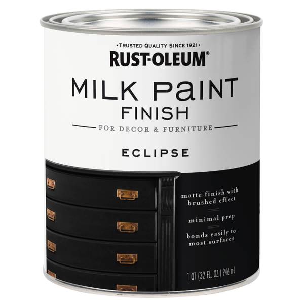 Photo of 1 Quart Matte Eclipse Milk Paint Finish