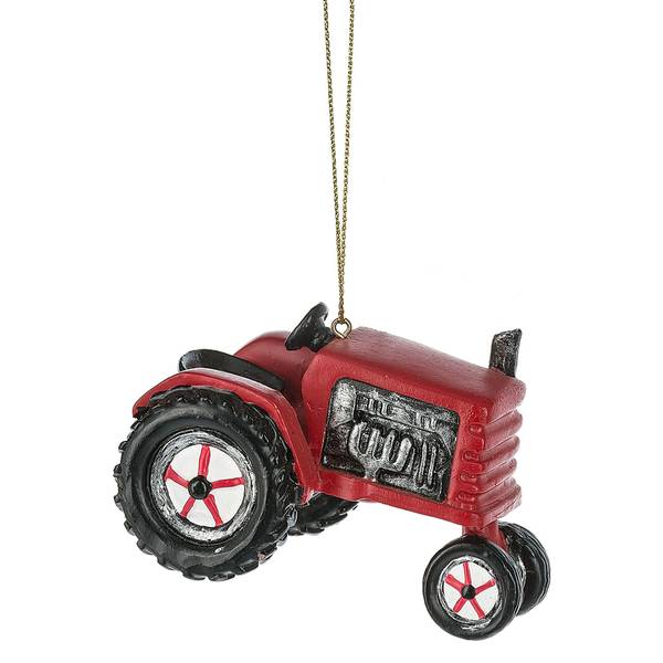 Midwest-CBK Red Tractor Ornament - 133308 | Blain's Farm & Fleet