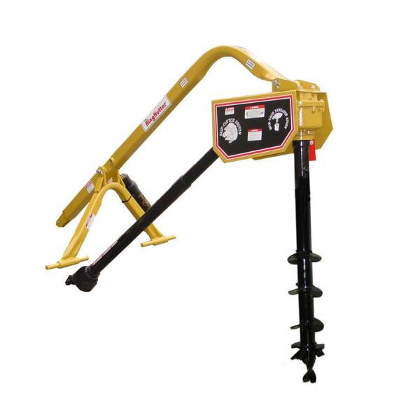 King Kutter Post Hole Digger 6" Slip Clutch PHD06SCYK Blain's Farm & Fleet