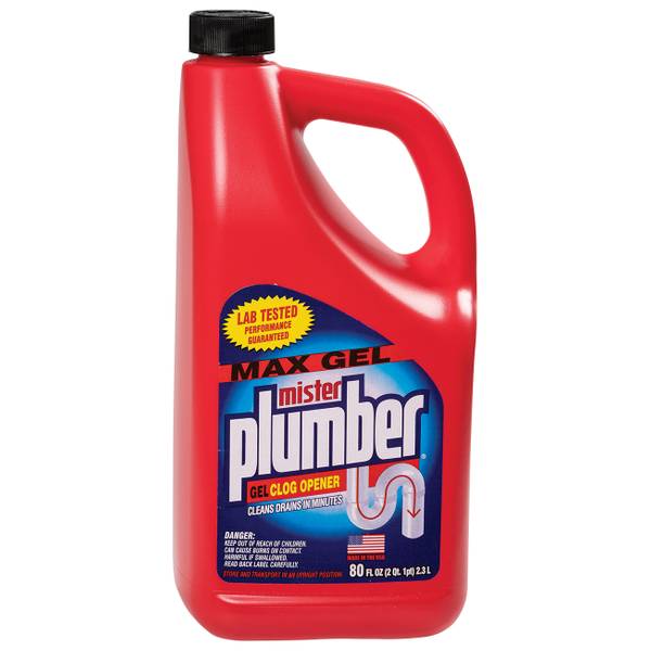Mister Plumber 80 oz Max Gel Clog Opener 50380 Blain's Farm & Fleet