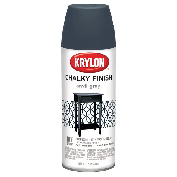 Krylon Make It Stone Spray Paint - Black Granite, 12 oz can