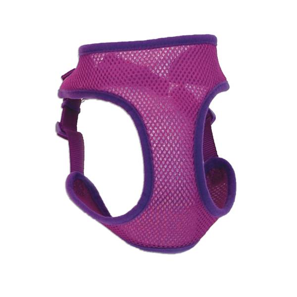 Photo of XSM 3/8" Comfort Soft Mesh Orchid Dog Harness