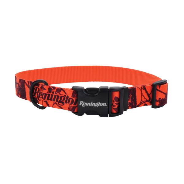 hunter orange dog collar