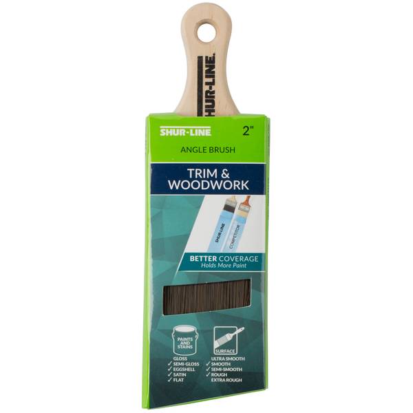 ShurLine 2" Better Angle Shortcut Brush 70003AC20 Blain's Farm & Fleet