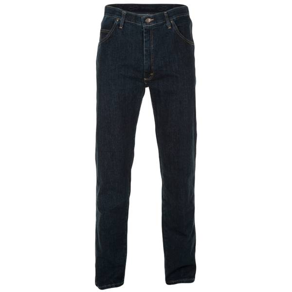 Wrangler Men's Regular Fit Performance Jeans, Dark Indigo, 36x32 ...