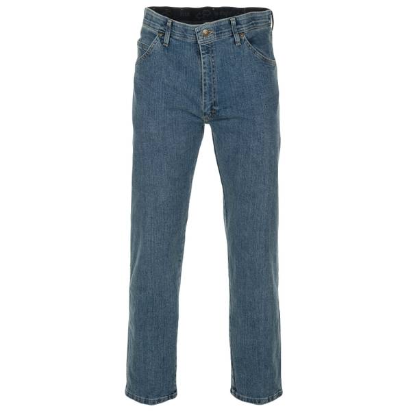 Wrangler Men's Regular Fit Performance Jeans, Bleach Wash, 32x30 ...