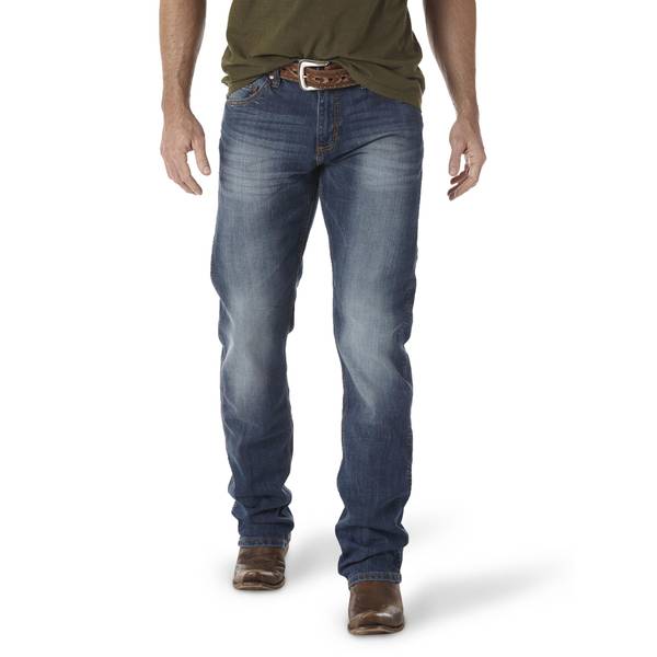 Wrangler Men's Retro Slim Straight Jeans, Cottonwood, 36x30 - 10WLT88CW ...