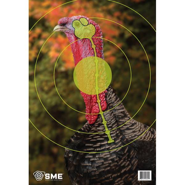 Shooting Made Easy 3-Pack Vital Turkey Target - SME-TRG-TRKY | Blain's ...