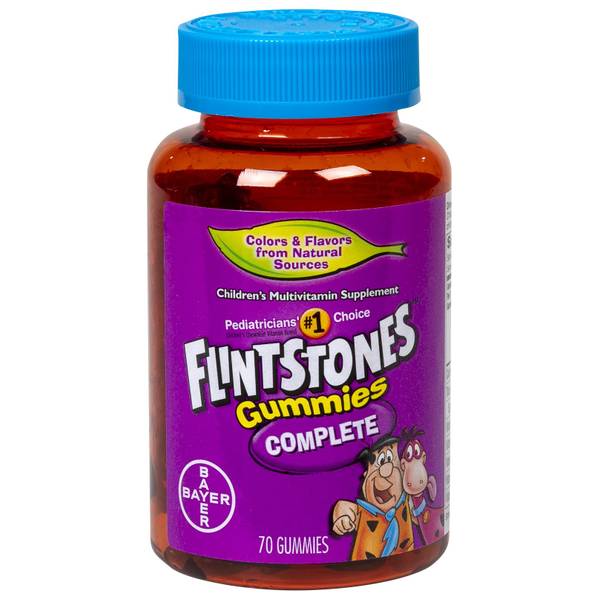 Bayer 70 Count Flintstones Complete Gummy Vitamins - 8815134 | Blain's ...