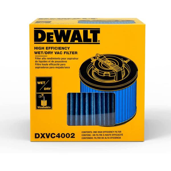 DEWALT 4-Gallon High Efficency Cartridge Filter DXVC4002 Blain's Farm   Fleet