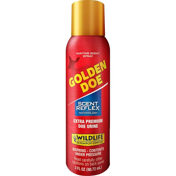 Photo of Golden Doe With Scent Reflex Technology Spray Can