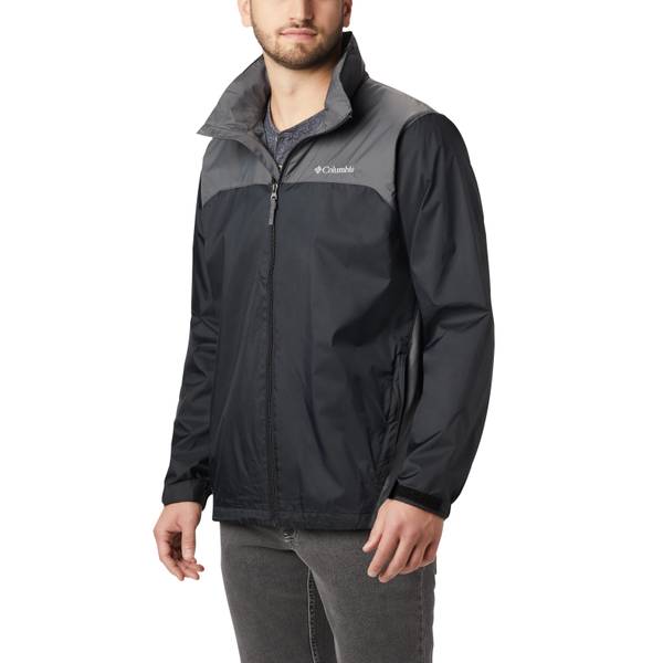 Columbia Men's Glennaker Lake Rain Jacket, Black / Grill, 4X - 1442362 ...