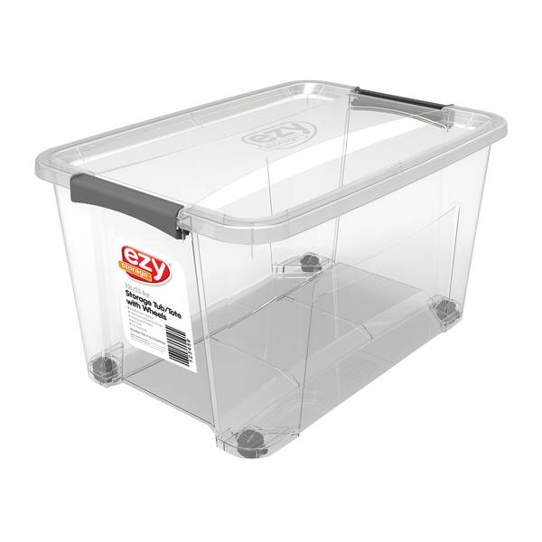 Ezy Storage 33 8 Quart Classic Clear Storage Latch Lid Blain S Farm Fleet