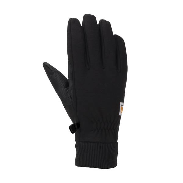Photo of Men's Wind Fighter Thermal-Lined Fleece Touch-Sensitive Knit Cuff Gloves
