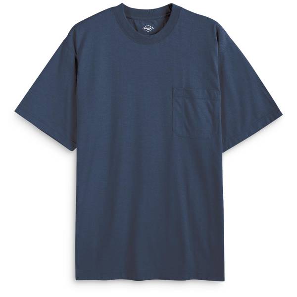 Work N' Sport Men's Jersey Pocket Tee, Navy, L - 74599-014WS-L | Blain ...