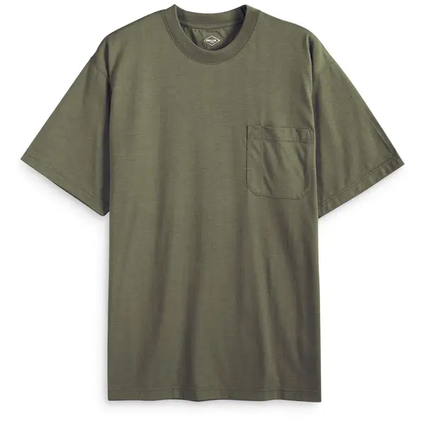 Work N' Sport Men's Jersey Pocket Tee, Black, S - 74599-001WS-S
