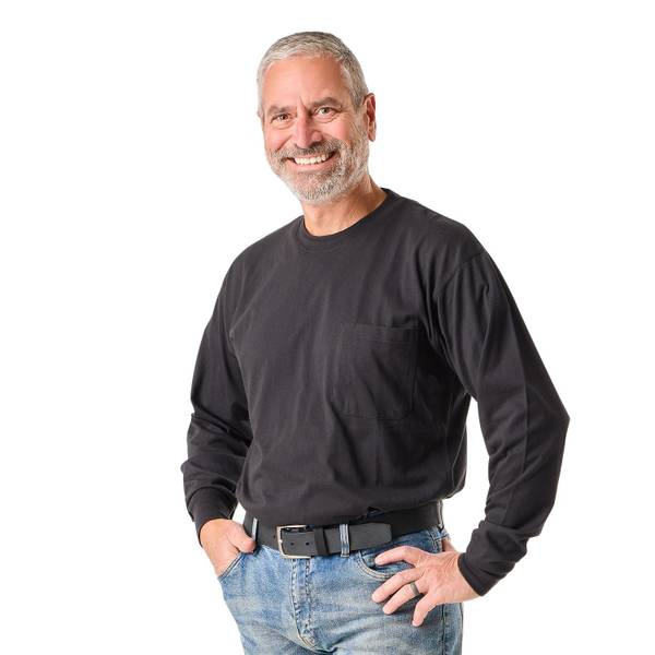 Photo of Men's Long Sleeve Lightweight Pocket Tee Shirt