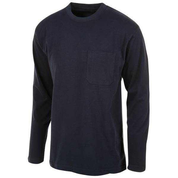 トップス plililleeeasse long sleeve pocket tee M Work N' Sport Men's Long Sleeve Lightweight Pocket Tee Shirt