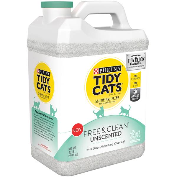 tidy cat unscented cat litter