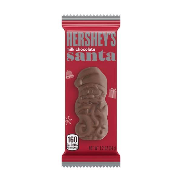 Photo of 1.2 oz Milk Chocolate Santa Claus Candy Bar